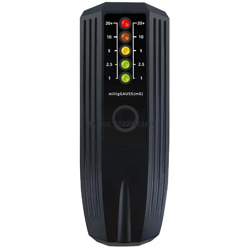 wmwmnu LED Large Scale Detection Precision Emf Tester Digital Electromagnetic Radiation Tester Radiation Detector