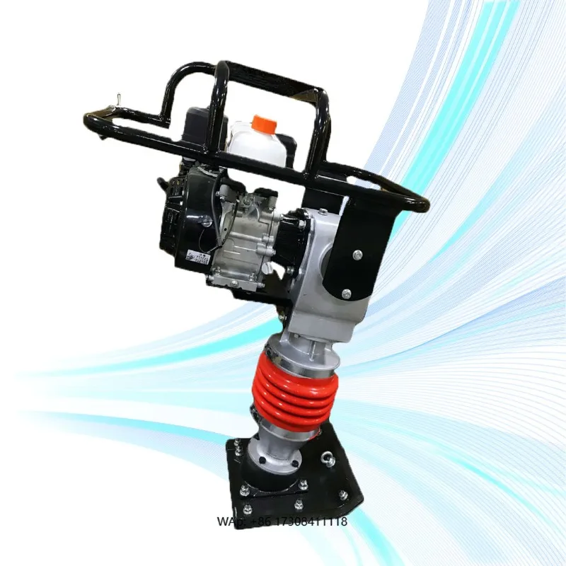 Earth Sand Soil  Impact Jumping Jack Compactor Tamper Vibrating Tamping Rammer