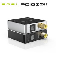 SMSL PO100 2024 USB Digital Interface XU316 DOP64 Type C Input OPT/COAX Output
