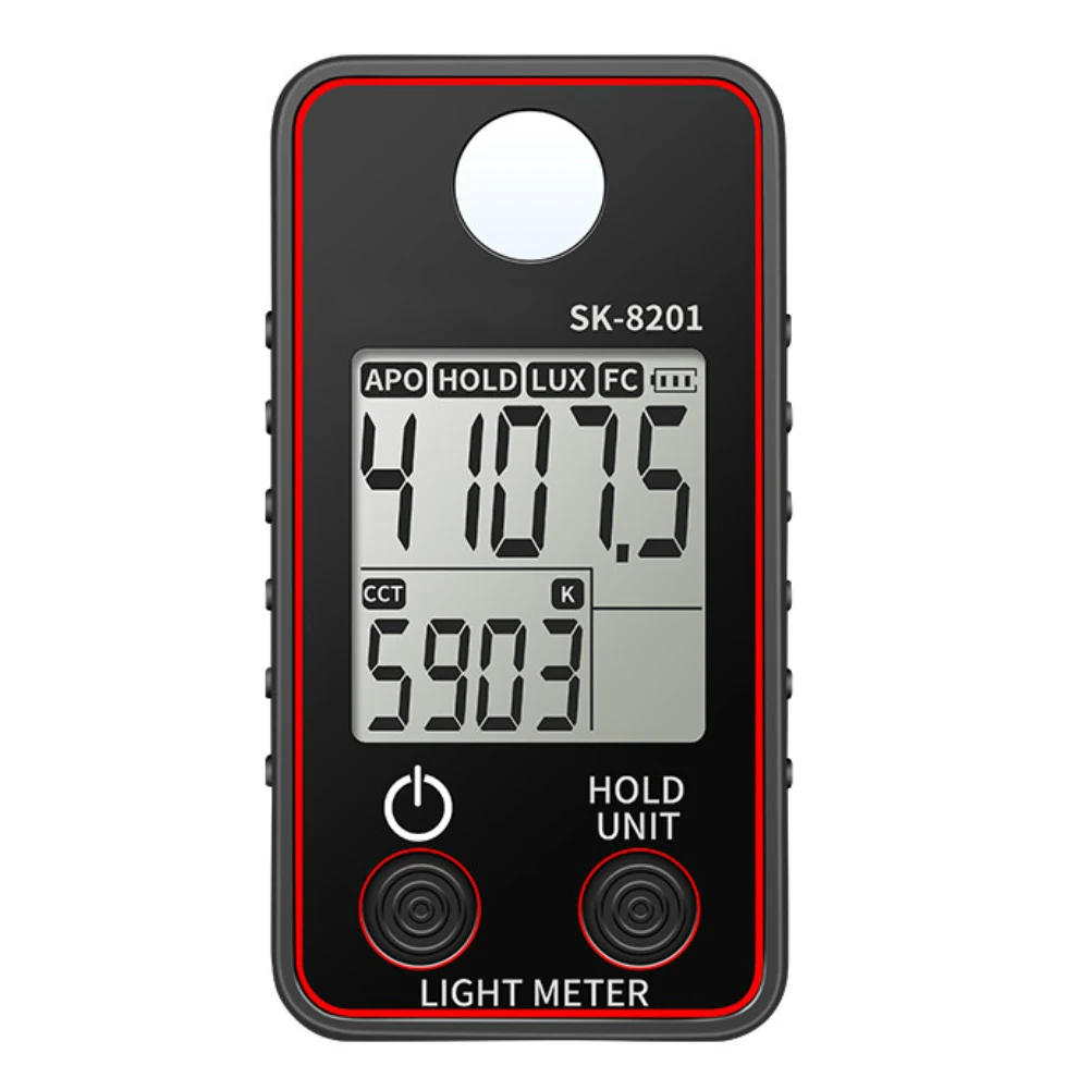 

Color Temperature Tester, LED Illuminance Meter, 0.5-300,000 LUX, LED Illuminance Tester, Photographic Luminance Meter