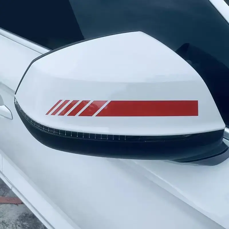 

Наклейки на зеркало заднего вида для стайлинга автомобиля, аксессуары для украшения для Hyundai Verna I20 Solaris Kia RIO K2 K3 K5 Ceed Cerato Sportage Skin