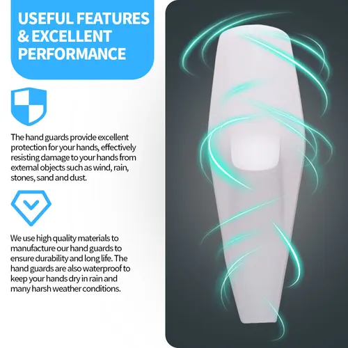 Imagen 2 del producto Accesorios para motocicletas, protectores de manos, Protector de faros delanteros para HUSQVARNA FE250 FE300 FE450 TE250 TE 350 TX501