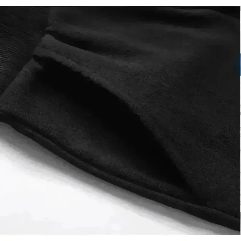 Casual sports shorts - elastic drawstring waist, loose and lightweight fabric, spring, summer, autumn, winter, sports shorts