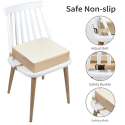 Kids Chair Increasing Cushion Toddler Adjustable 2 Strap Dining Booster for Seat DropShipping