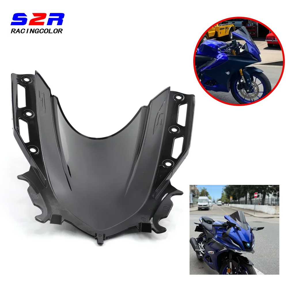 

Универсальный мотоциклетный солнцезащитный козырек, лобовое стекло, регулируемый ветрозащитный козырек для моделей YAMAHA YZF R125 2023-2025