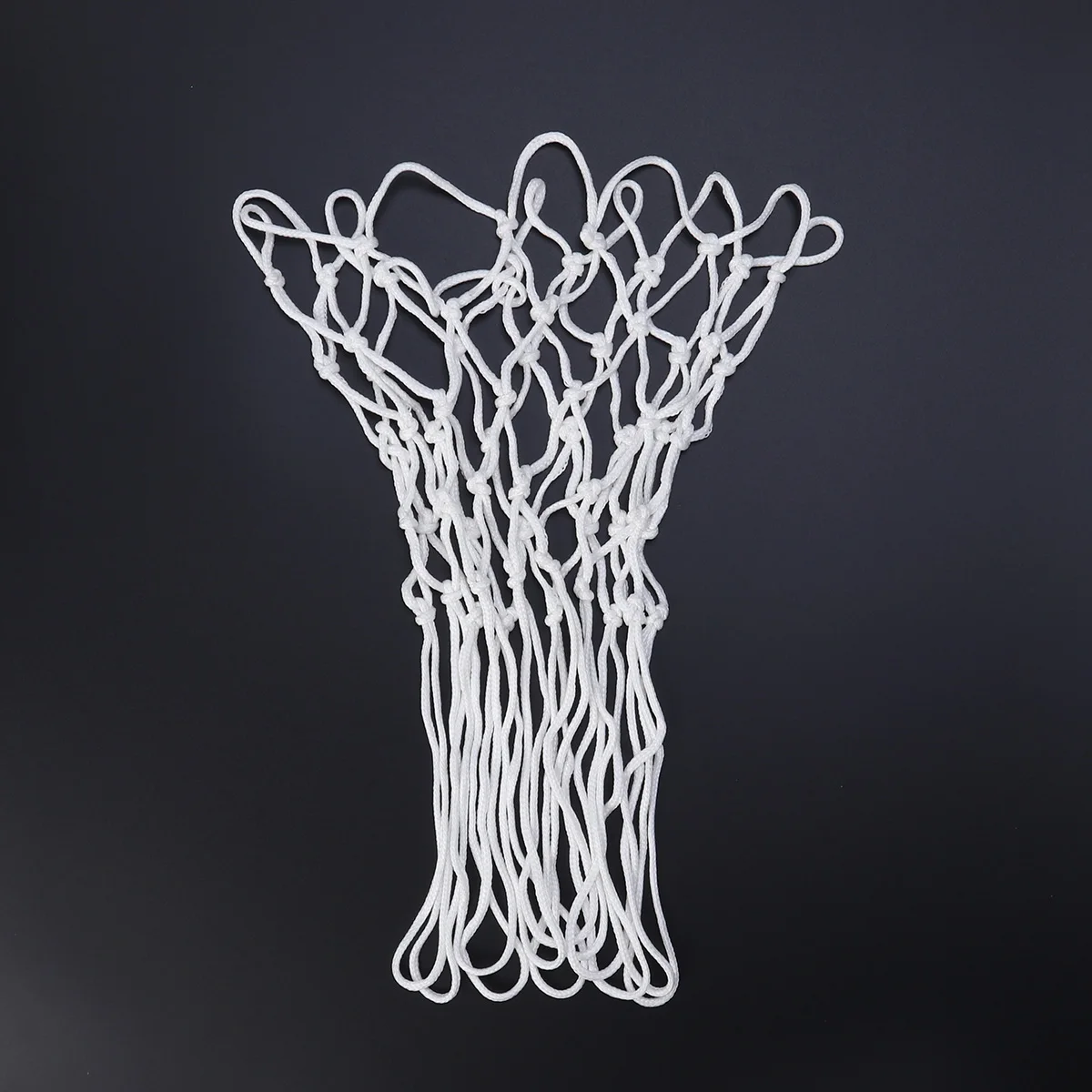 

2 pcs Night Glowing Luminous Basketball Net High Density Nylon Heavy Duty Thick Standard Net For Outdoor Indoor Courts Glow In