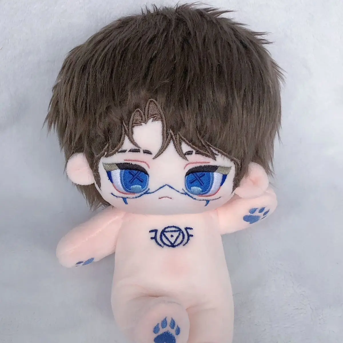 Stuffed 20cm Game Identity V Eli Clark Cosplay Plush Cotton Doll Toys for Kids With Skeleton Baby Change Clothes Birthday Gift