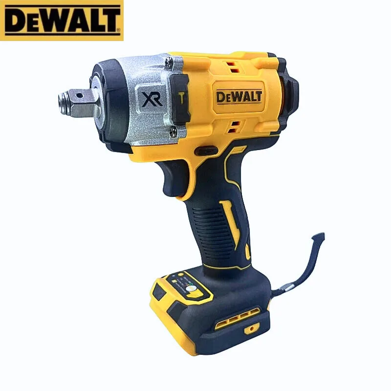 DeWalt-ブラシレス電気レンチ,電動工具,電気レンチ,インパクトレンチ,コンパクトドリル,ドライバー,調整可能な速度,20v