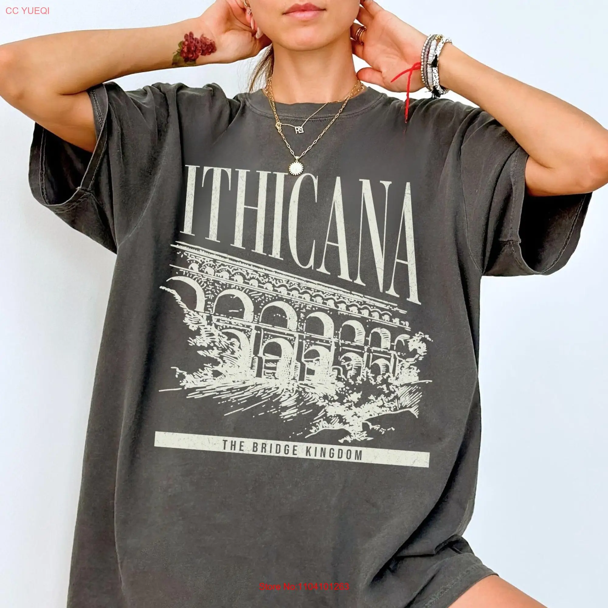 The Bridge Kingdom T Shirt Licensed Ithicana Comfort Colors Bookish Merch Traitor Queen booklover  long or short sleeves