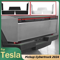For Tesla Pickup Cybertruck 2024 Rear Bumper Guard Stainless steel Trunk Cover Anti-dirty Trim Car Truck Accessories