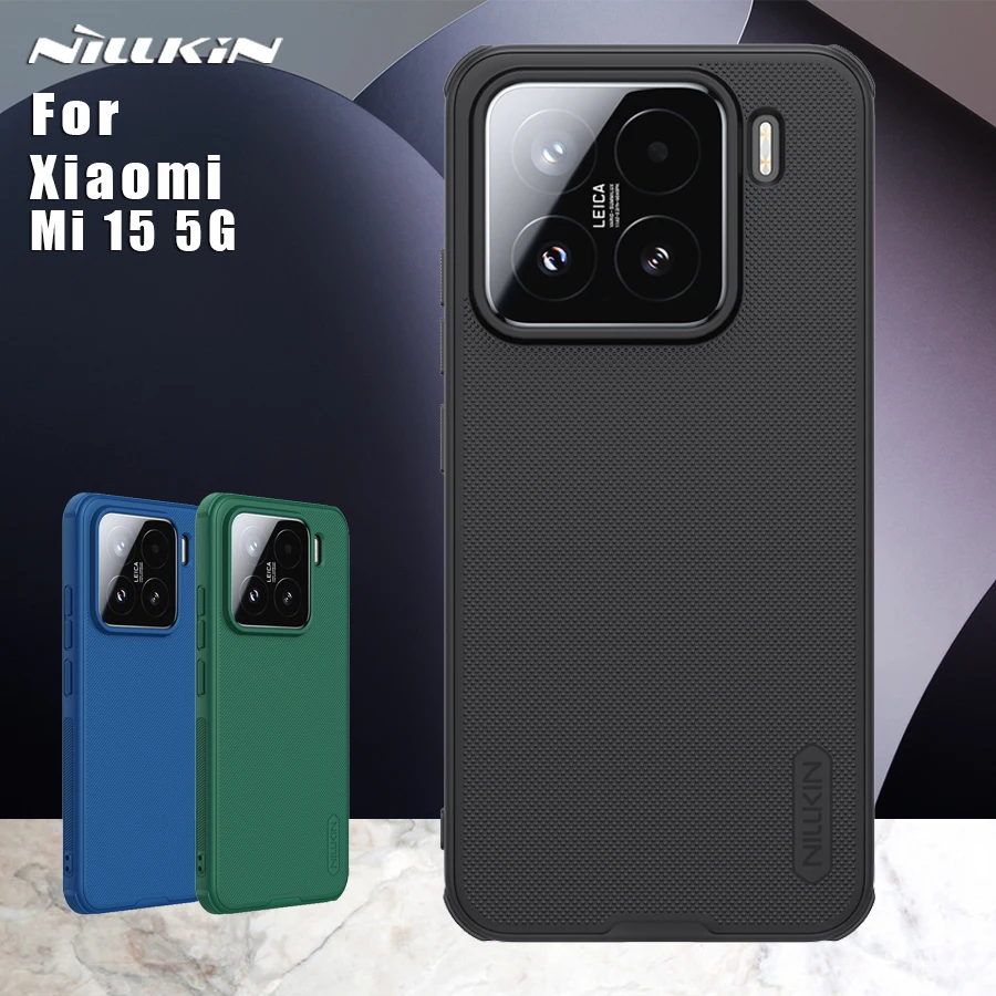 Nillkin for Xiaomi Mi 15 5G Case 360 PC Hard Full Frosted Shield Pro Back Cover Camera Protection