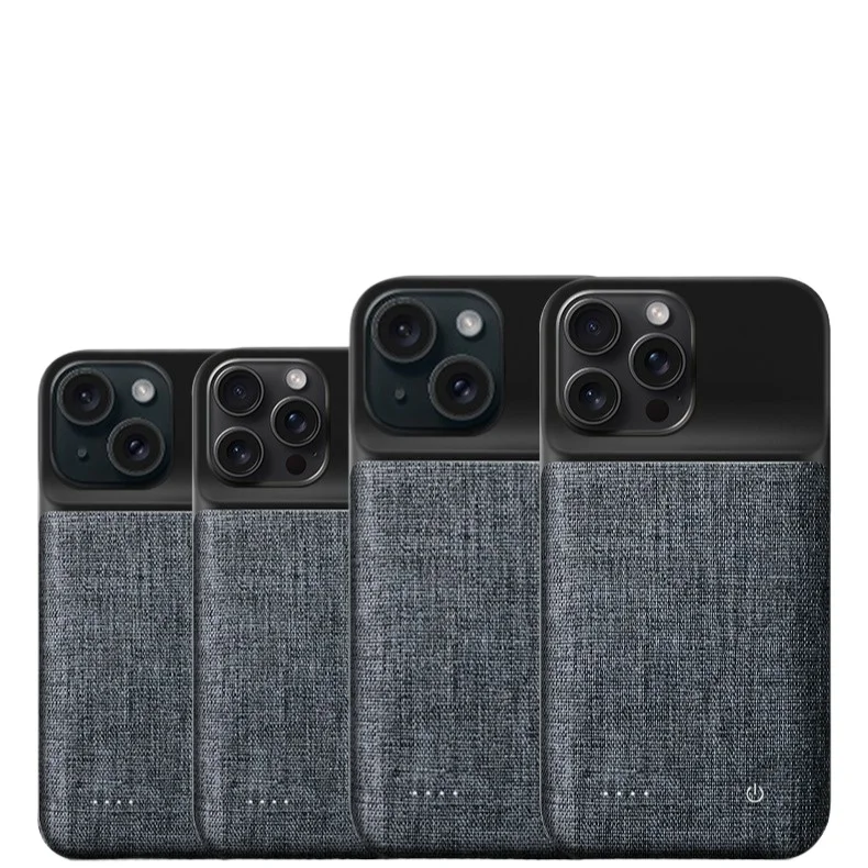 6800mAh untuk IPhone 13promax 13pro 13 13mini Smart Battery Charger Case Portable Power Bank Charging Cover Batterie Externe