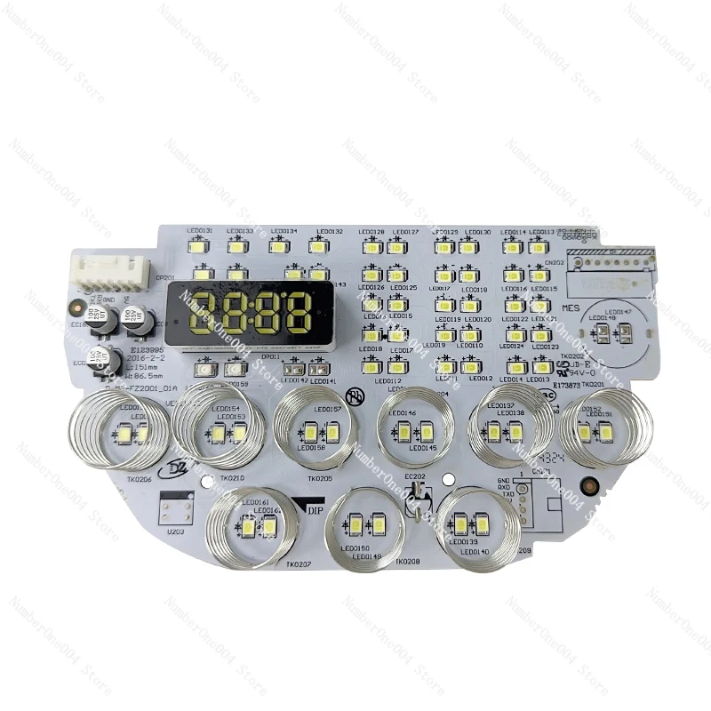 

Подходит для аксессуаров для рисоварки Midea D-MB-FZ2001-01A/FZ2001, плата управления дисплеем, сенсорная световая плата, оригинал