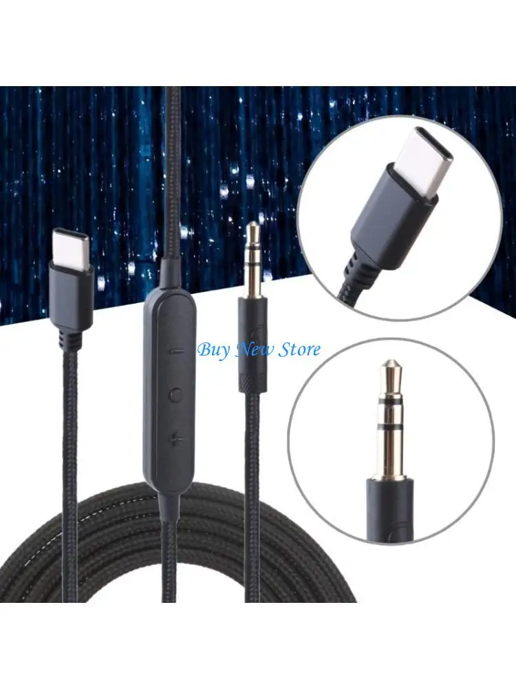 

20CE USB C Aux Cable Type C Male to 3.5mm Male Adapters,Extension Cord for 1000XM5