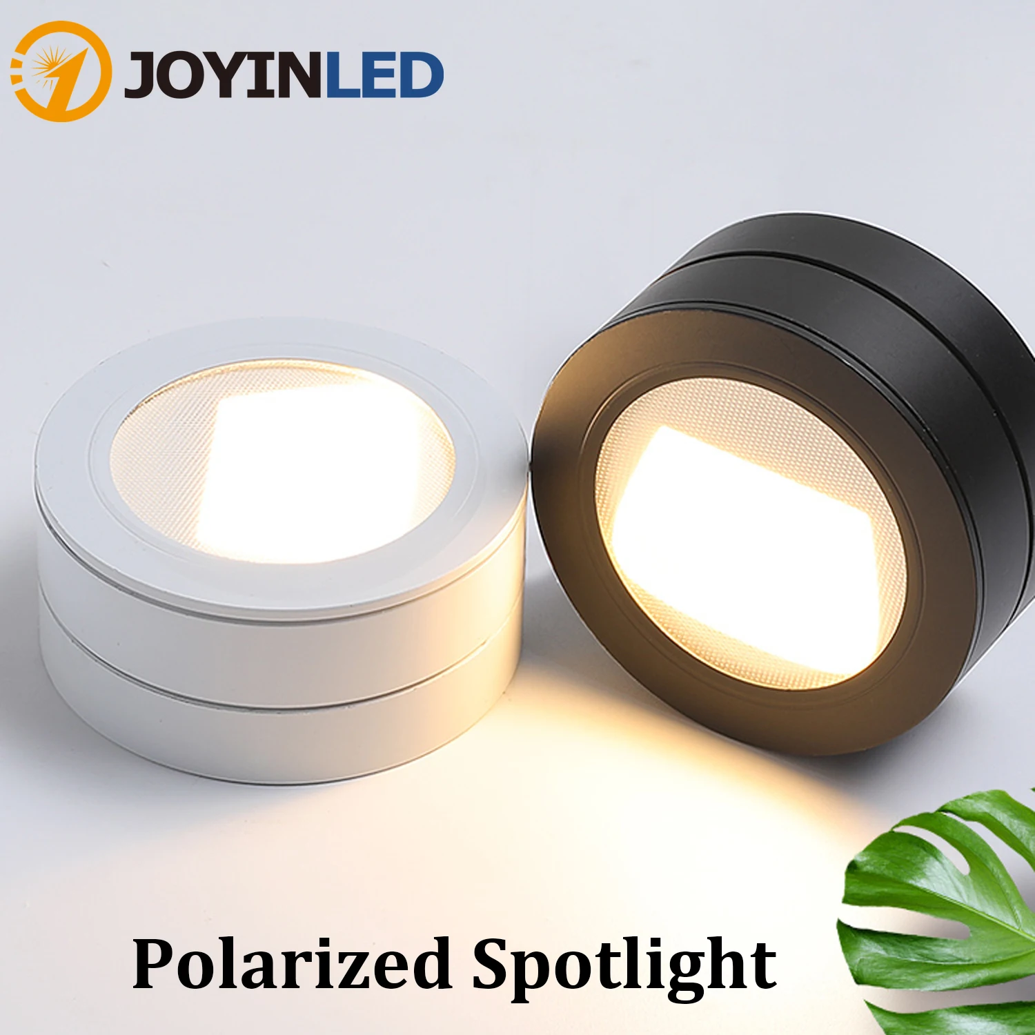 

2022 Polarized LED Spotlight Surface Mounted 5W Black White Led Wall Washer Light Hotel Aisle Home Ceiling Downlight Lighting