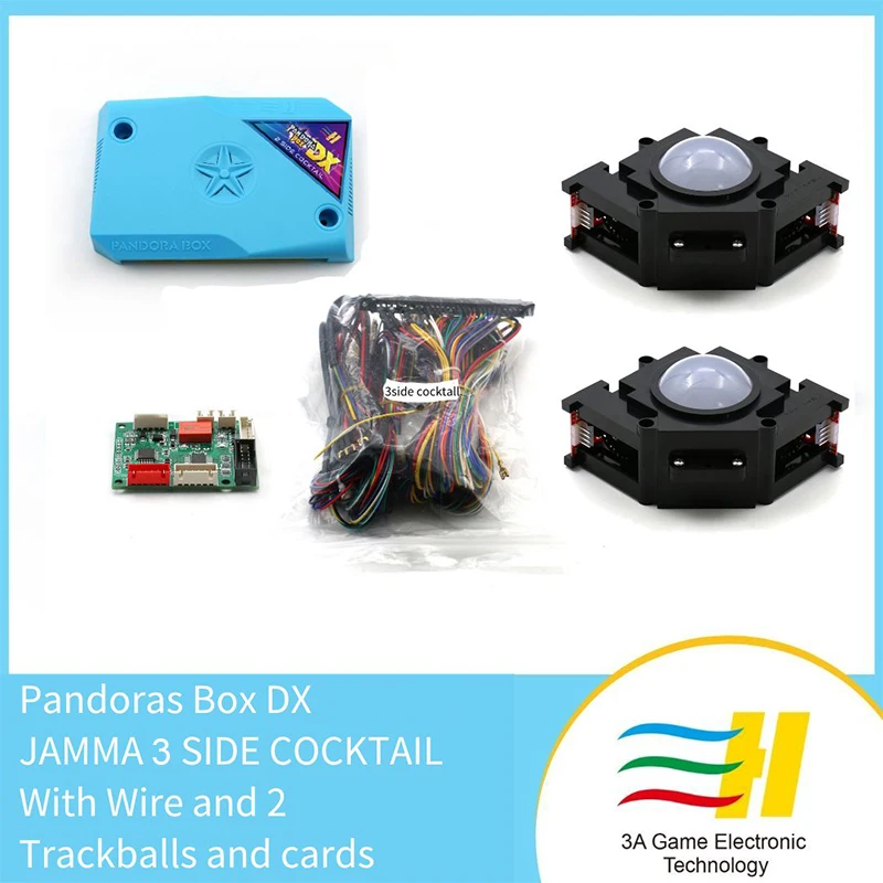 

Pandoras Box DX 13 switching 13 in 1 / 3 Side COCKTAIL Special arcade board for vertical games with screen flipping support