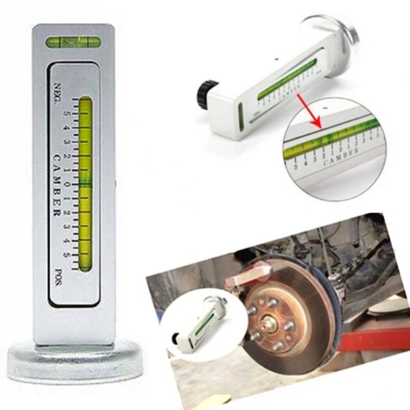 Neues einstellbares magnetisches Sturzrollenstreben-Messgerät mit vier Rädern und Ausrichtungspositionierer