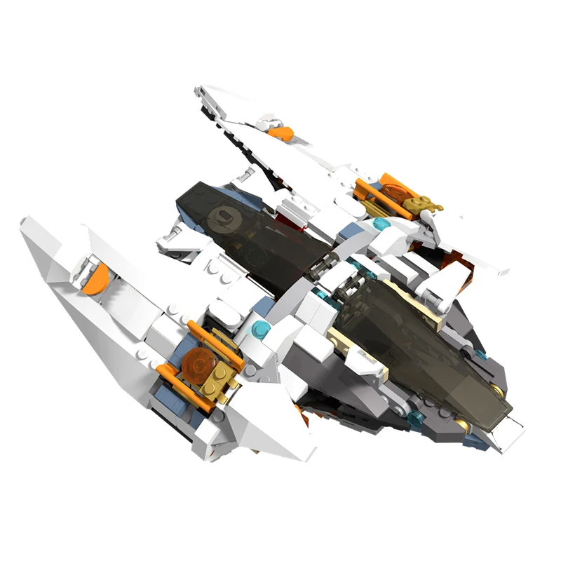 

367Pcs MOC Space Theme Galaxy Star Cruiser 60430 x2 Grand DIY Model Building Blocks Birthday Toys Gift
