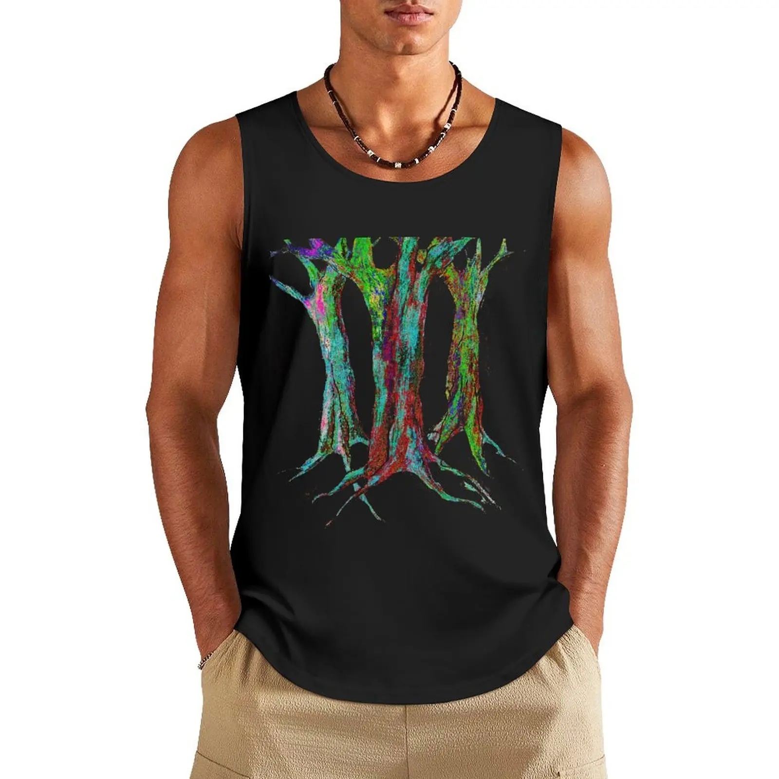 

They Came To Me About Dawn Tank Top Man summer clothes summer clothes man 2025 men clothings sleeveless t-shirts for men