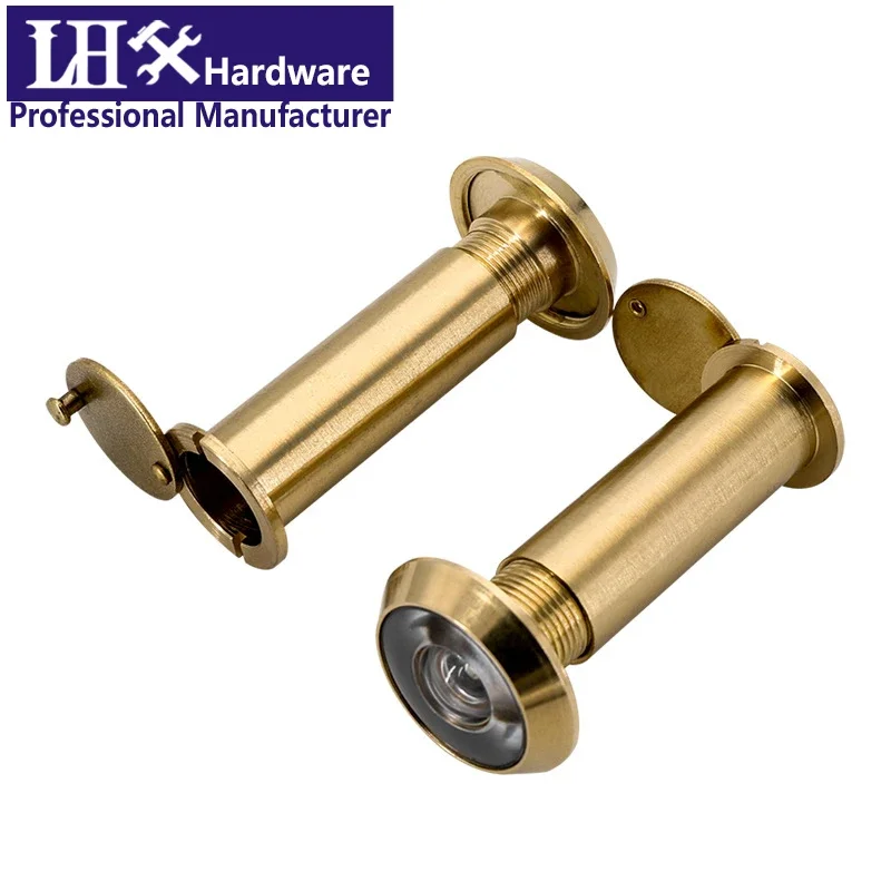 Brass Door Peephole Viewers for Home Security 14-24mm Diameter 35-110mm Thickness Gate Hardware DIY YP294 i