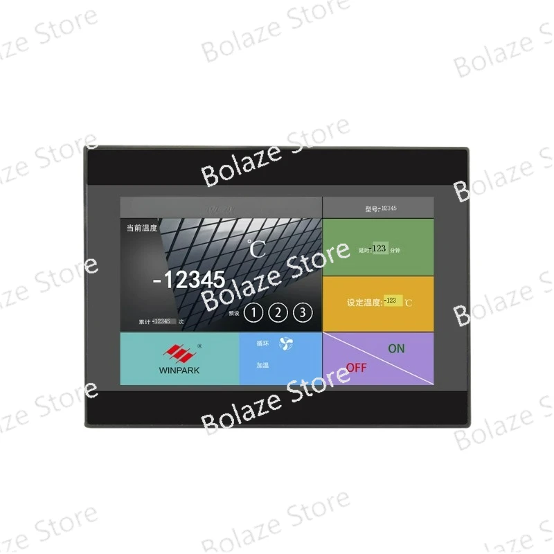 PLC Touch Screen All-in-one Machine, Analog Temperature Pulse, Internet of Things, Io, Industrial Control Board