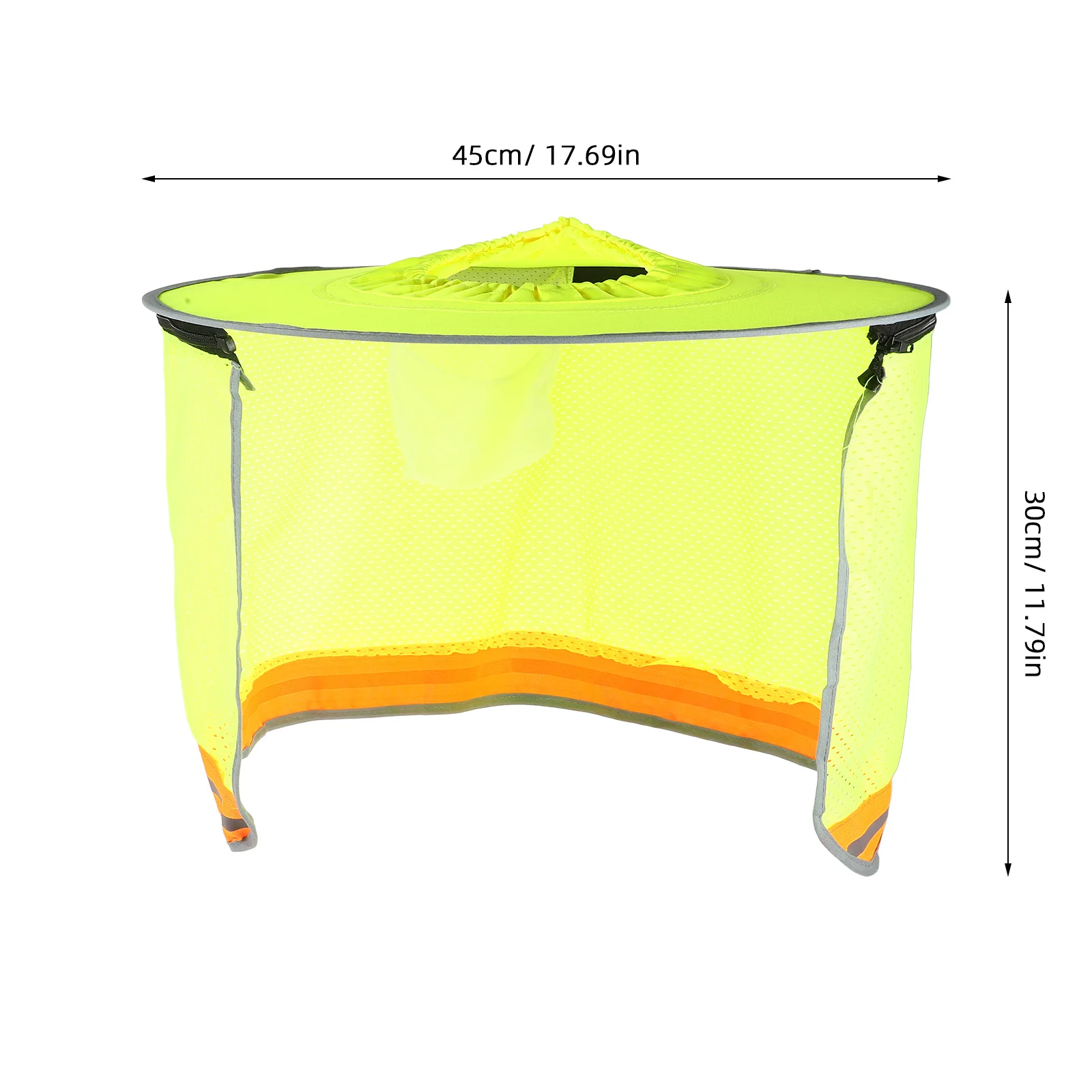 قبعة صلبة، حافة مظلة، لون مشرق، حماية من الأشعة فوق البنفسجية، غطاء للرقبة، حاجب أمان للعمل في الهواء الطلق، ظل هاردهات #6