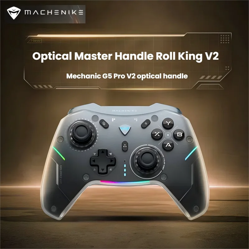 

Wireless Gamepad Triple Mode with Hall Effect Joystick, XBOX Layout for PC/Switch/Android/iOS, Ergonomic Design