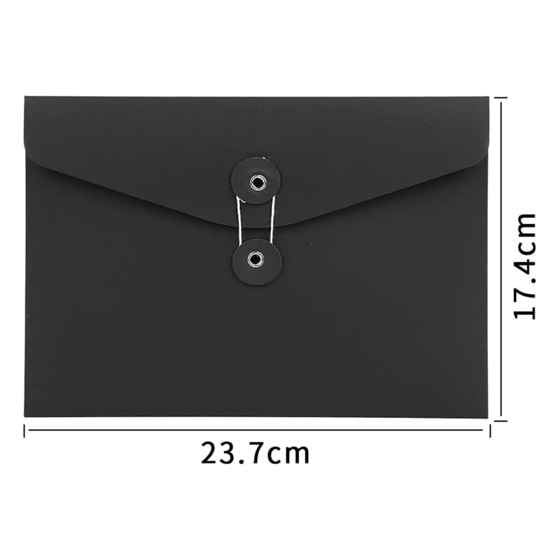 

Practical-10Pcs Kraft String Envelope File Folders A5 Letter Size Document Organizer For Office School