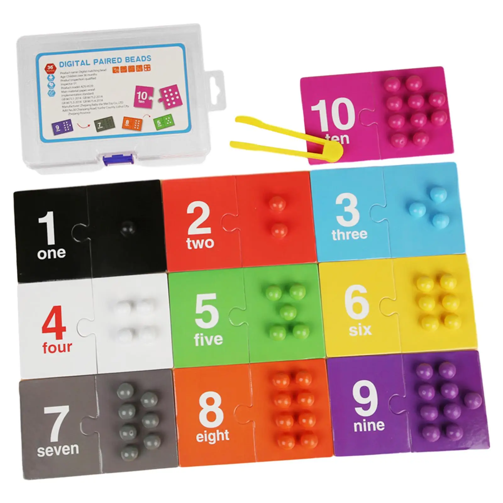 Brinquedo de classificação de cores, contas de brinquedo correspondente, jogo de correspondência de cores, educação precoce, crianças, aprendendo jogos de matemática para presentes, brinquedo de festa de sala de aula