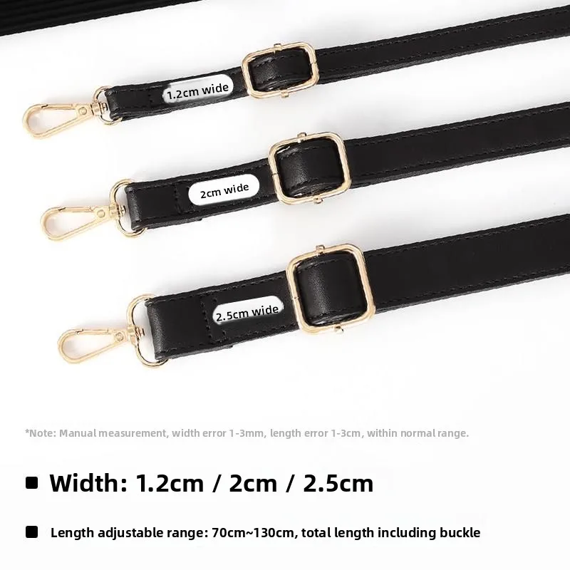 High-End Thin Crossbody Strap Women's Bag Shoulder Strap Handbag Replacement Belt Single Shoulder Wide Band Bag Accessories