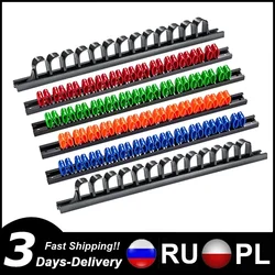 6PC Screwdriver Organizer Tool Holder Wall Organizer Wall Mount for Vice Wrench Plier Screwdriver Organization