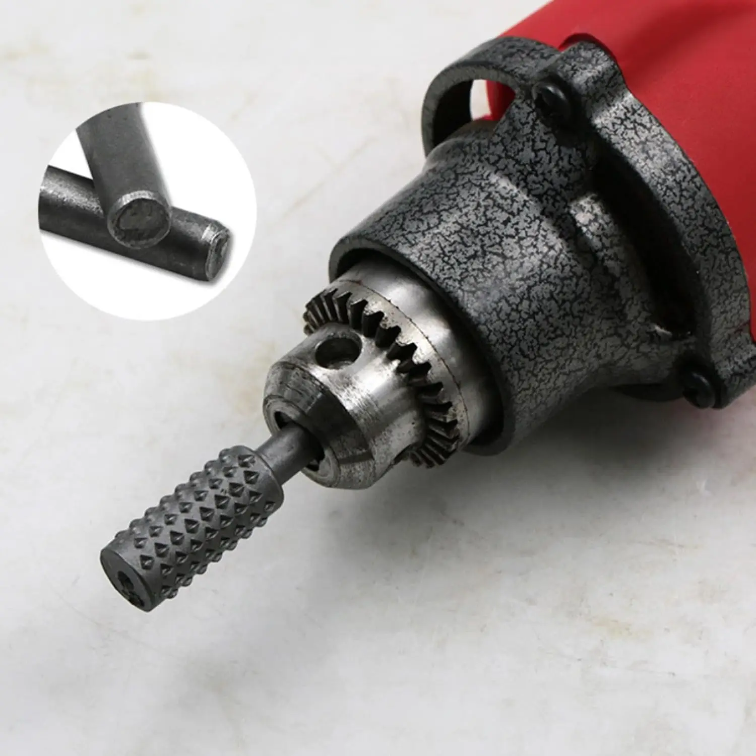 5Pcs Complete models Double Cut Rotary Rasp File Set 6mm Shank Super Hard Steel File For Woodworking Metal Grinding