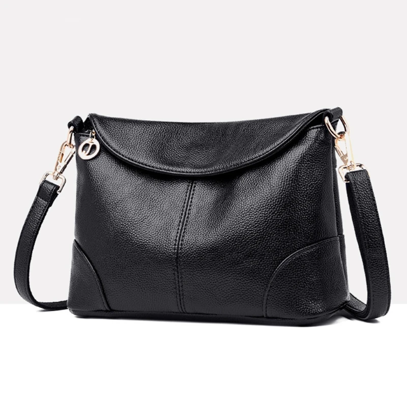 Bolsas crossbody bolsas para mulheres bolsa ombro couro PU macio para mulheres