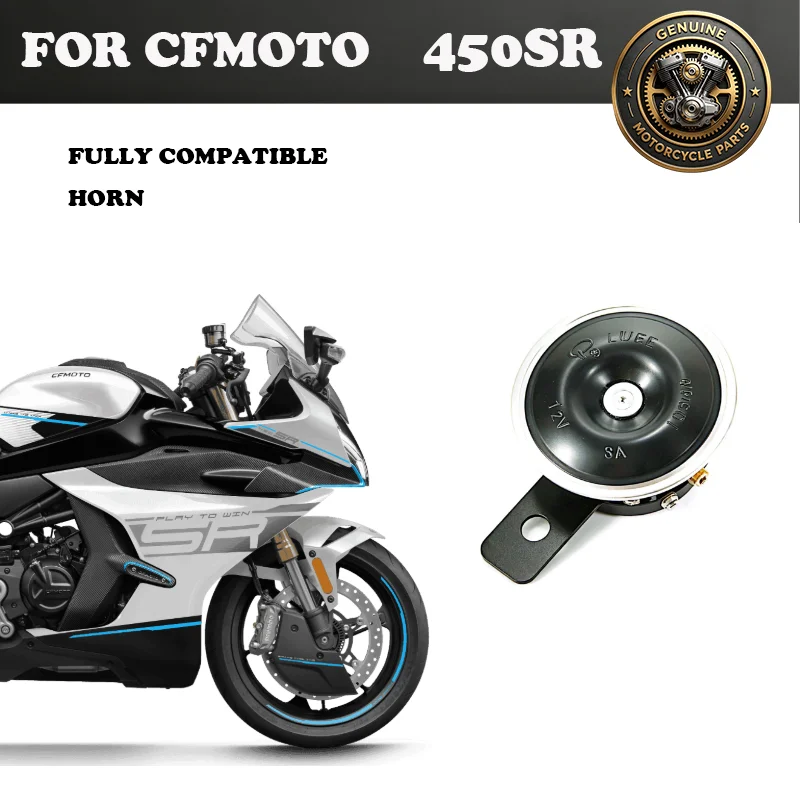 For CFMOTO 450SR Horn Model 24-25 Single/Double Swing Arm Horns CF400-6 SR450 Motorcycle Accessories Original Parts