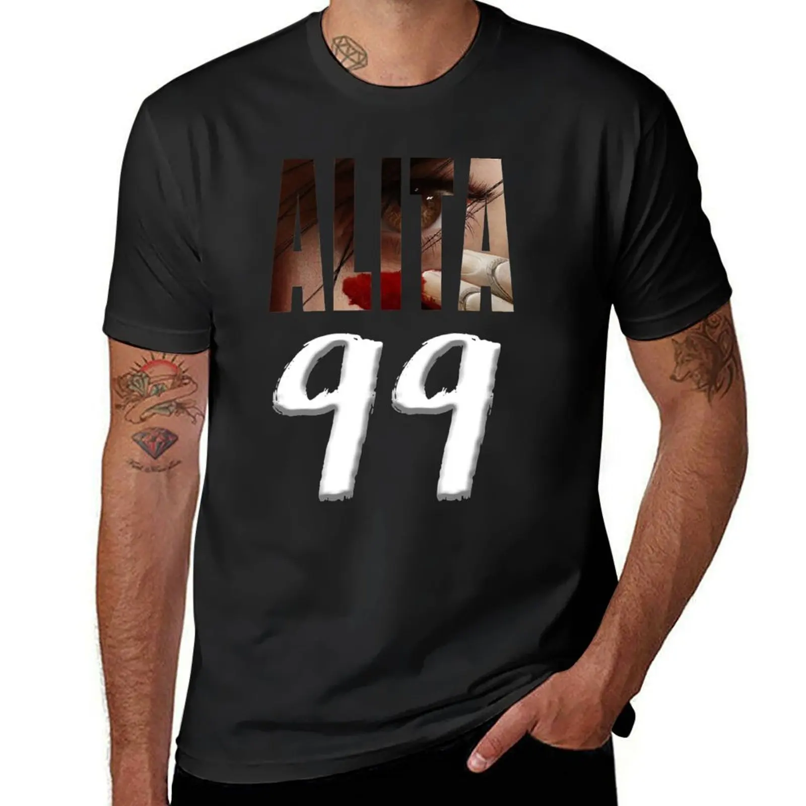 Alita Battle Angel 99 T-Shirt plus sizes sublime quick drying animal prinfor boys t shirts for men graphic