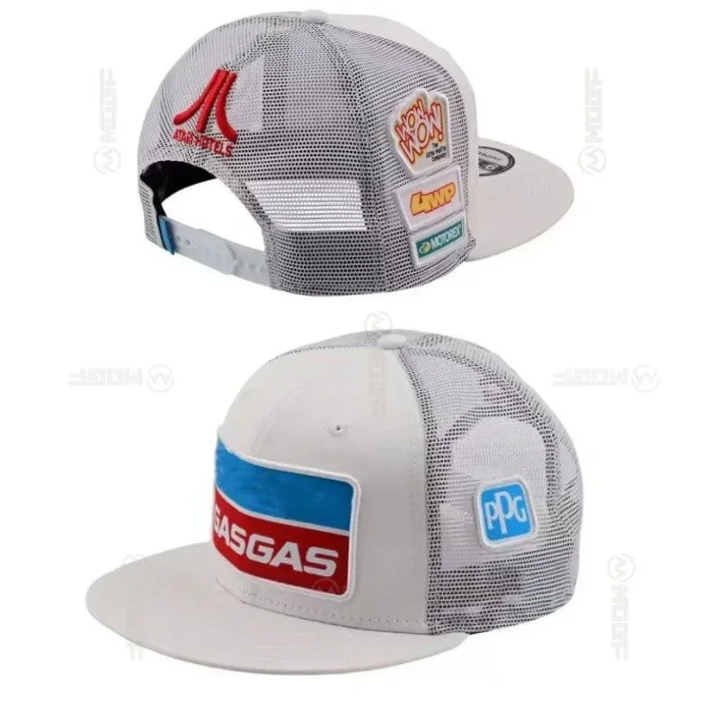 Gorra de béisbol con lengüeta plana para motocicleta, gorro con Cierre trasero para bicicleta de montaña, ideal para regalo de coche, Unisex, nuevo diseño de moda