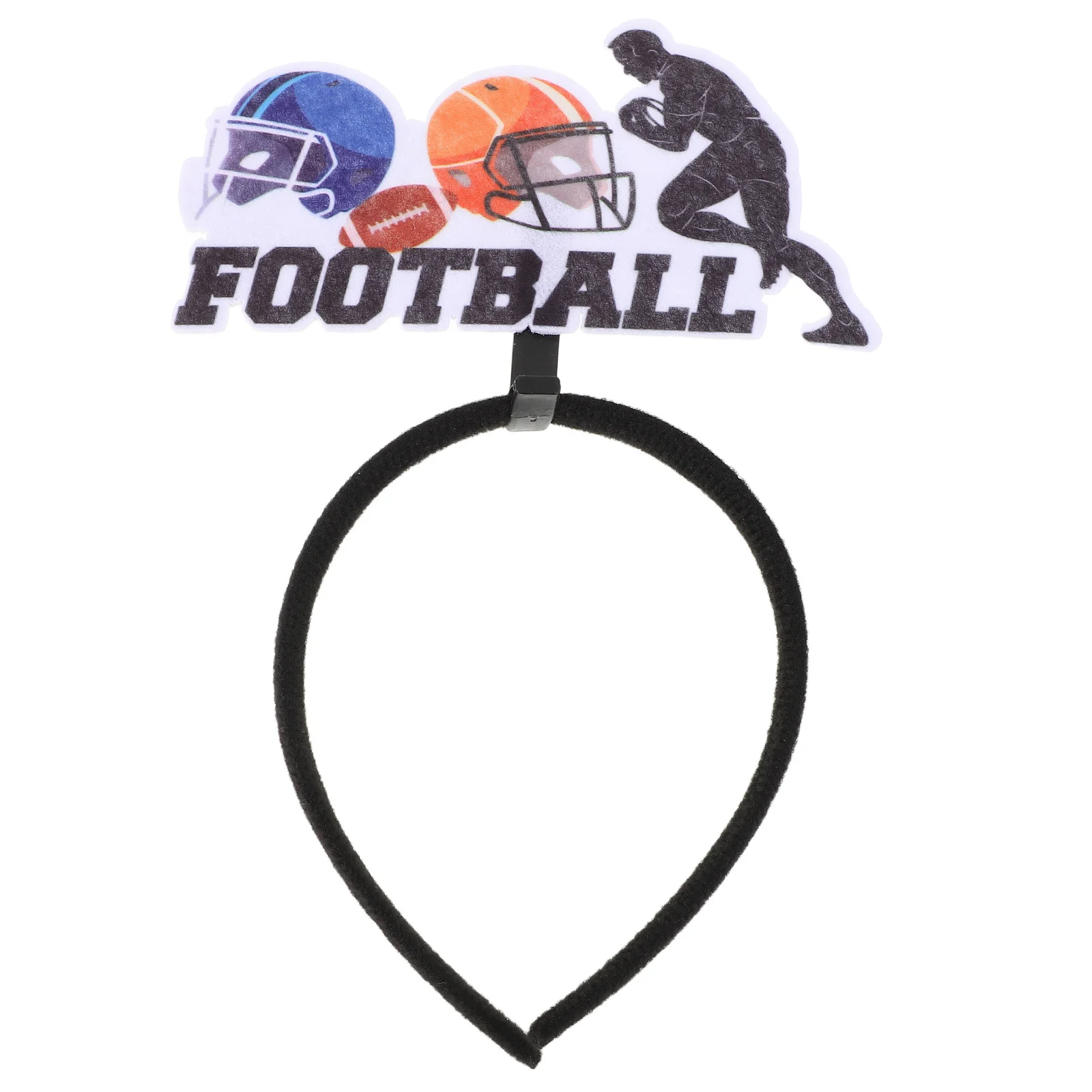 

Rugby Headband Football Themed Hairwear Party Supplies Game Day Events Wide Appeal Comfortable Fit Rugby Headband