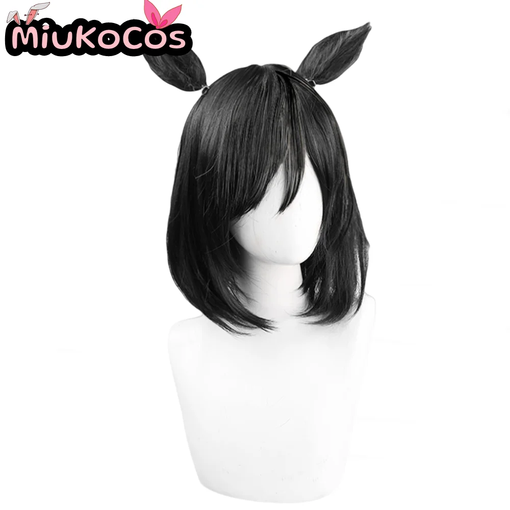 IN STOCK エイシンフラッシュ Eishin Flash Cosplay Wig With Ears and Tail MiukoCosplay Game Umamusume:Pretty Derby Cosplay