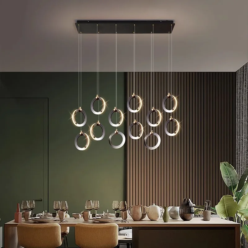 Nordic home decoration  crystal chandelier  restaurant chandelier chandelier ceiling lamp villa chandelier indoor lighting lamps
