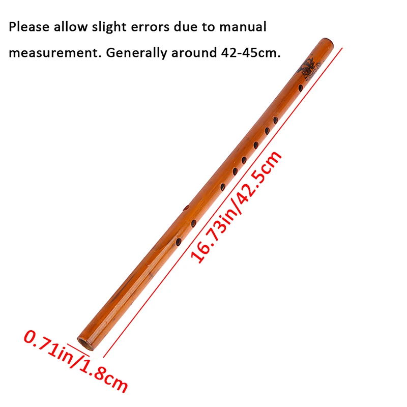 Fotografia 7: Flauta de Bambu Profissional de 6 Furos Xiao, Instrumento de Sopro Artesanal para Iniciantes