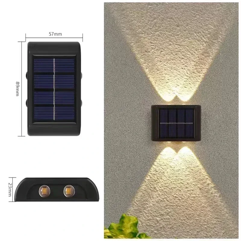 Applique murale solaire extérieure super-cheese 4