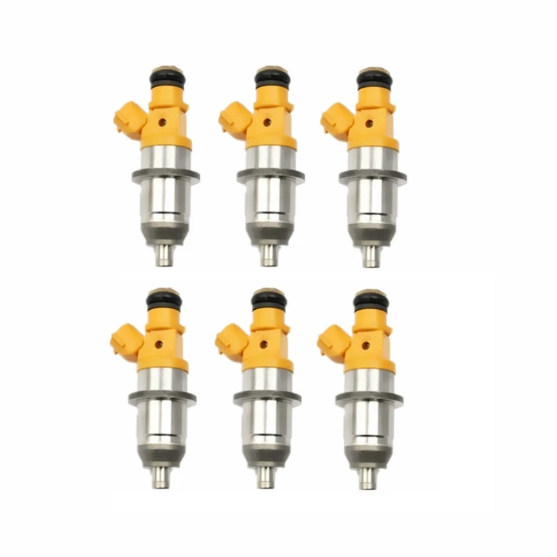 60V-13761-00-00 E7T25080 1465A011 MD361845 MR560555 Подходит для подвесных моторов Yamaha HPDI 200 225 250 300 л.с., 6 шт. топливных форсунок