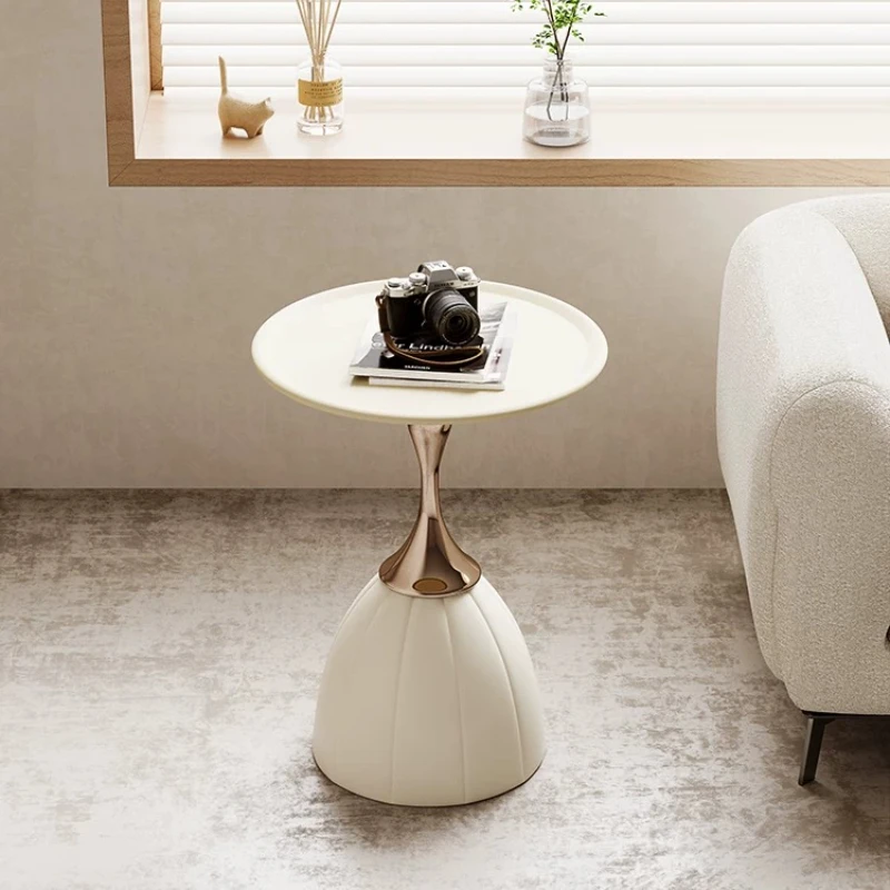 Metal Black Side Table White Designer Funky Hotel Little Side Table Circular Sofa Couch Muebles Para Salas Furniture House