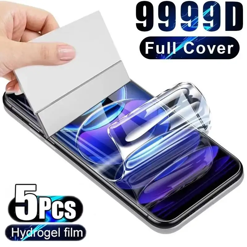 

Soft Hydrogel Film For X7 M7 F7 X6 X5 F6 F5 M6 Pro Poco C75 C71 C65 Full Cover Clear HD Screen Protectors Not Glass