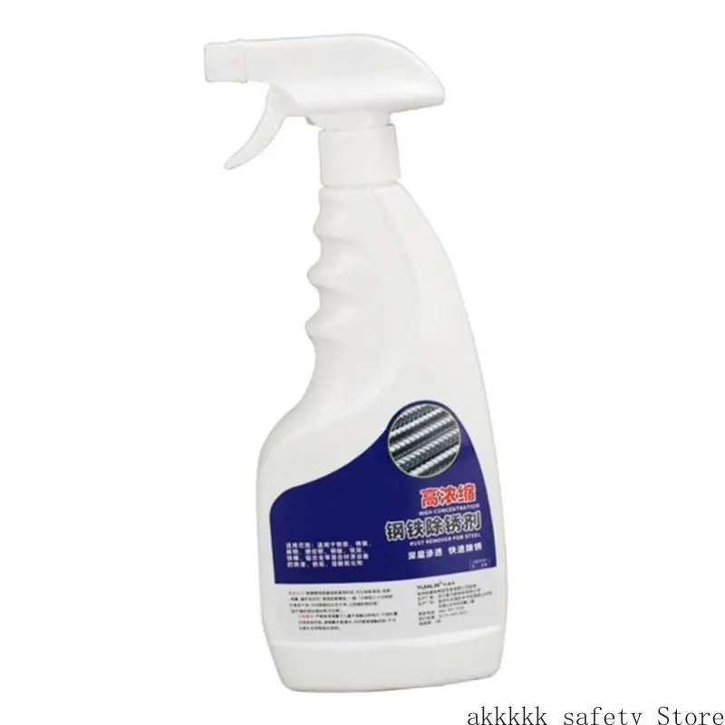 

XXFF Steel Rusts Remover Fast Acting Metal Rusts Dissolver Safe Heavy Duty Rusts Remover 500ml for House & Workshop