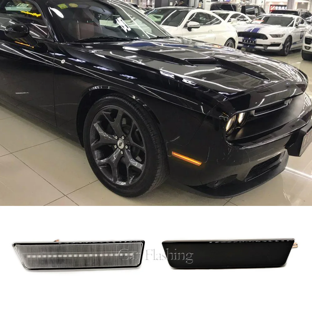 

For Dodge Challenger 08-14 Charger 11-14 Vane Turn Signal