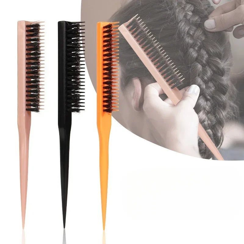 Professional Hair Brushes Comb Teasing Backcombing Hair Brush Slimline Styling Tools