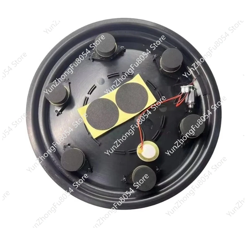 Acoustic to Electric E-Drum Trigger Conversion Kit 10/12/14/16 Inch Inner Panel Tray with 6 Cone Foam Assembly And 6.3mm Jack