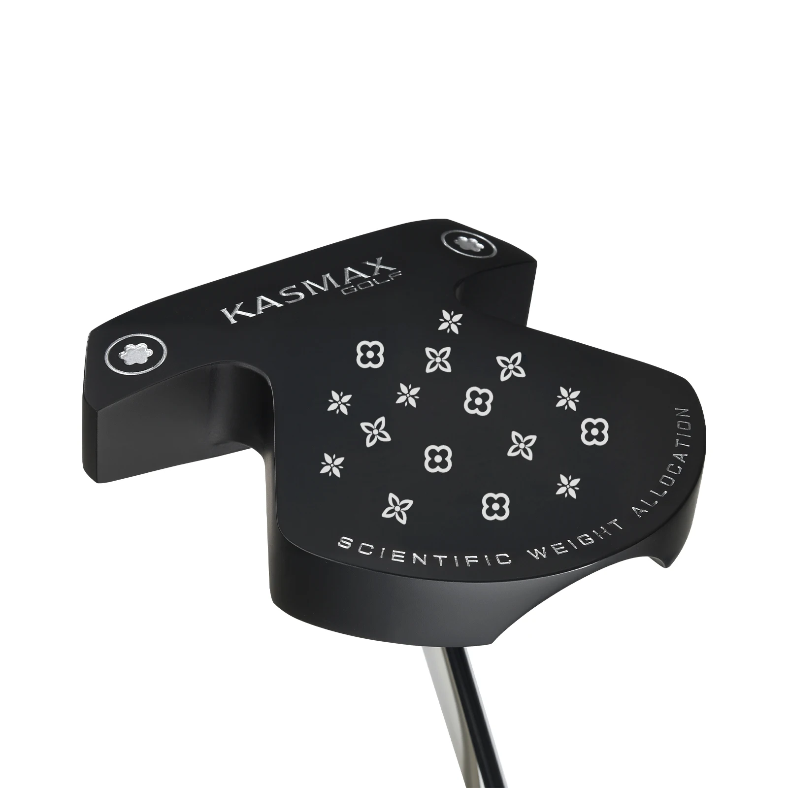 

Kasmax Zero Torque Putter, Pu Triangular Eccentric Grip, Cnc Surface Treatment, Low Center of Gravity, Direction Stability, Available in 34/ 35inch Sizes, Includes Putter Head Cover with Ball Pickup Function