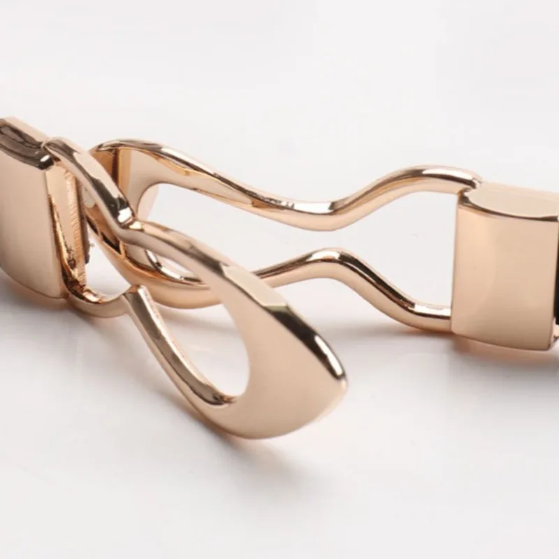 قطعة واحدة من حزام رفيع قابل للتعديل على الموضة البسيطة للملابس الرسمية وحزام مزخرف للملابس اليومية المطابقة #3